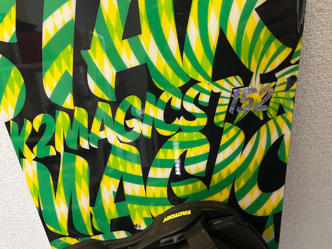 K2 MAGICSTAR 152cm UNION factry 収納袋付き