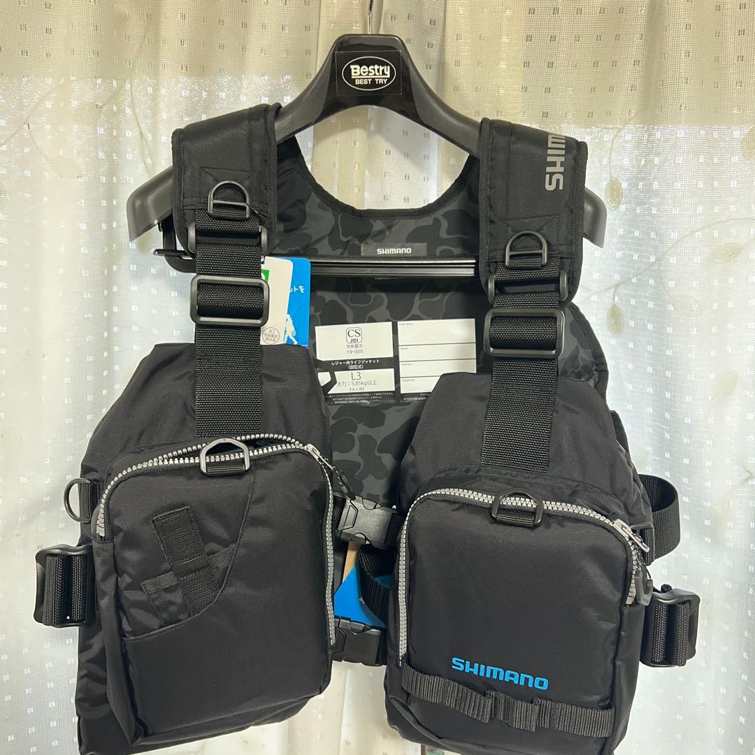 【新品未使用】シマノSHIMANOレジャー用ライフジャケットフローティングベスト