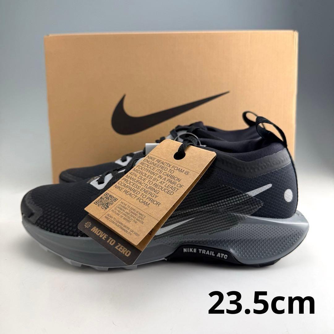 23.5cm ナイキ ウィメンズ ペガサストレイル5 ゴアテックス ブラック 黒