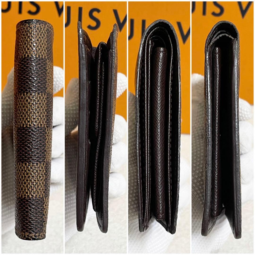 ルイヴィトン ダミエ　ポルトフォイユ マルコ　二つ折り財布