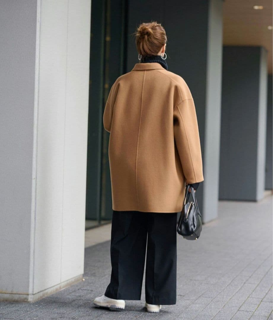 FRAMeWORK ハミルトンリバーテーラードコート　キャメル　38