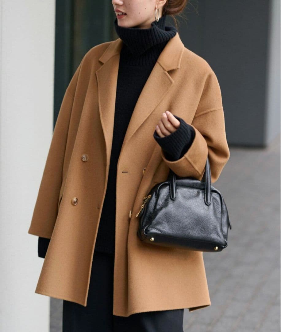 FRAMeWORK ハミルトンリバーテーラードコート　キャメル　38