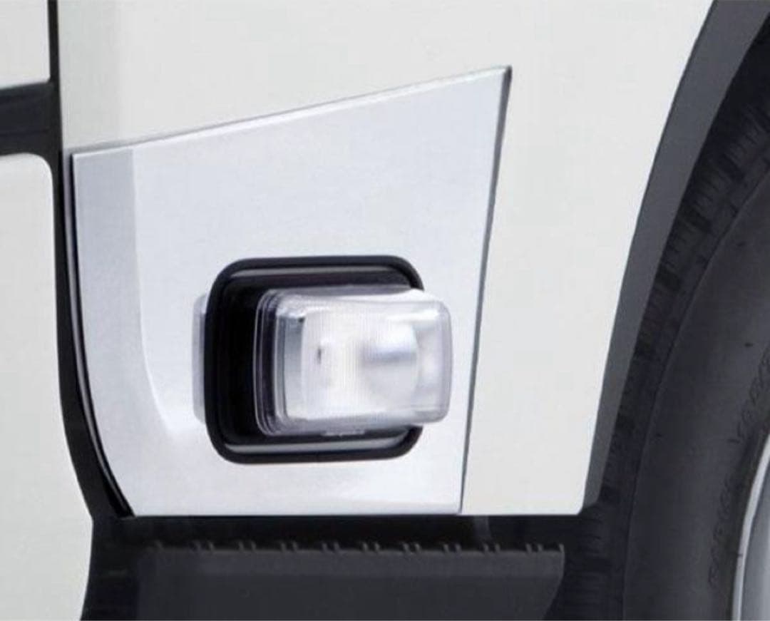 いすゞ 23エルフ ハイキャブ メッキ ドアアンダープロテクター　純正品