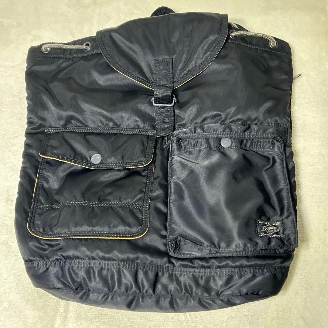 廃盤】PORTER　ポーター　タンカー　リュック　バックパック　ブラック