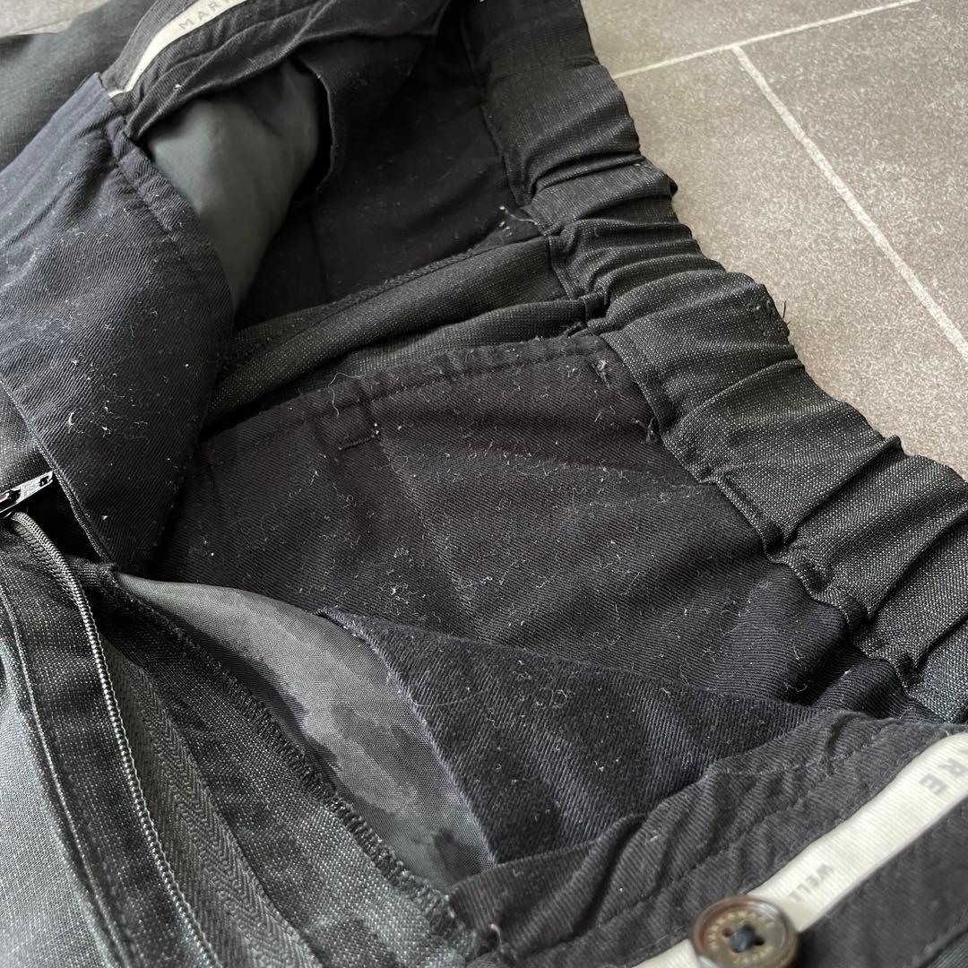 MARKAWARE マーカウェア WOOL TROPICAL ウールスラックス