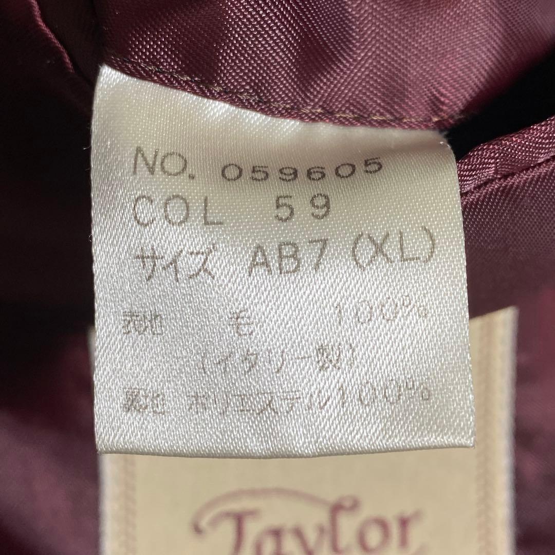 希少⭐︎Taylor Togna イタリア製ウール 紺ブレ テーラードジャケット