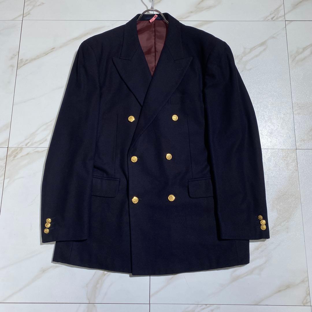 希少⭐︎Taylor Togna イタリア製ウール 紺ブレ テーラードジャケット