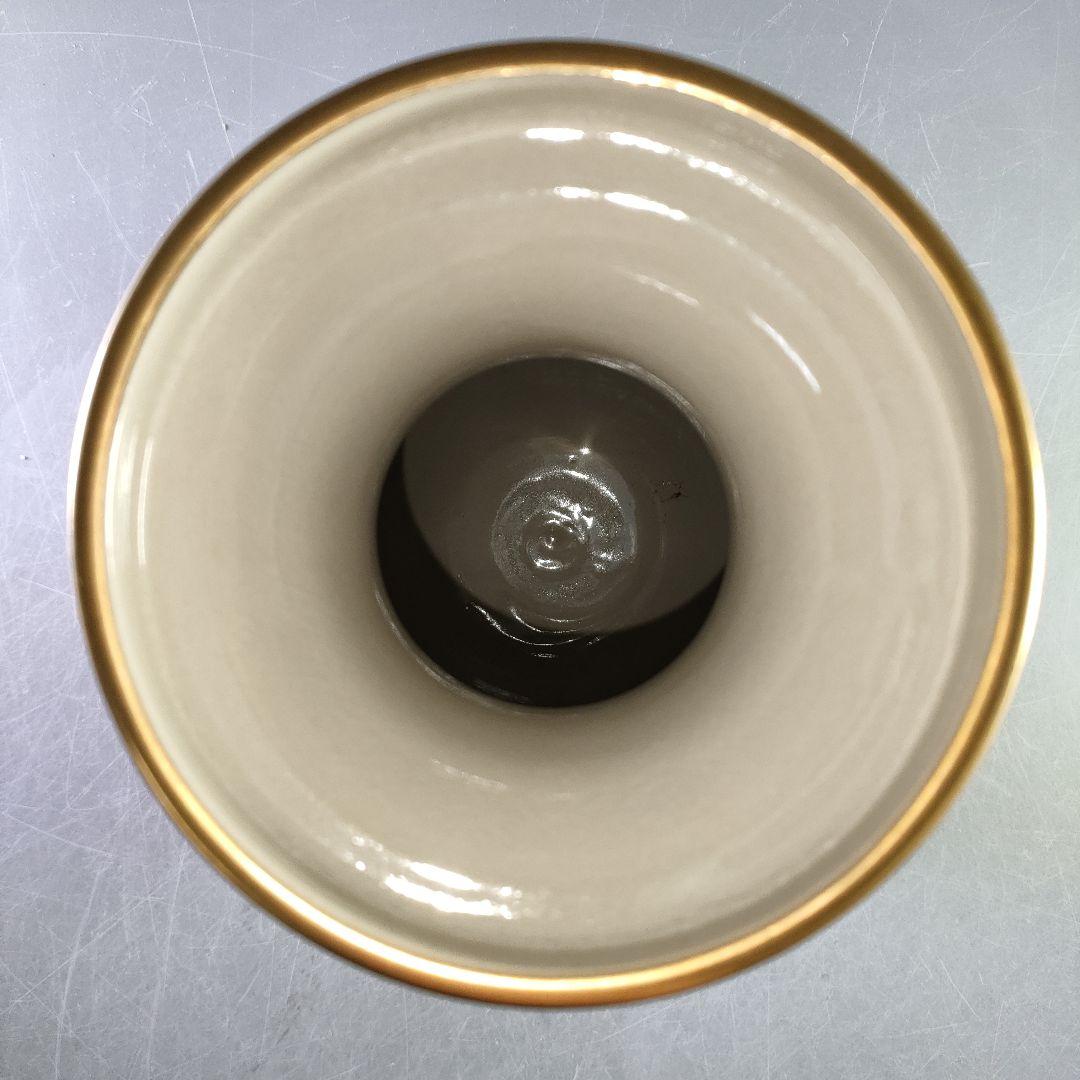 A1062-2/九谷焼/九谷孝月 造/色絵金彩花尽文花瓶/花器/花入/華道具/