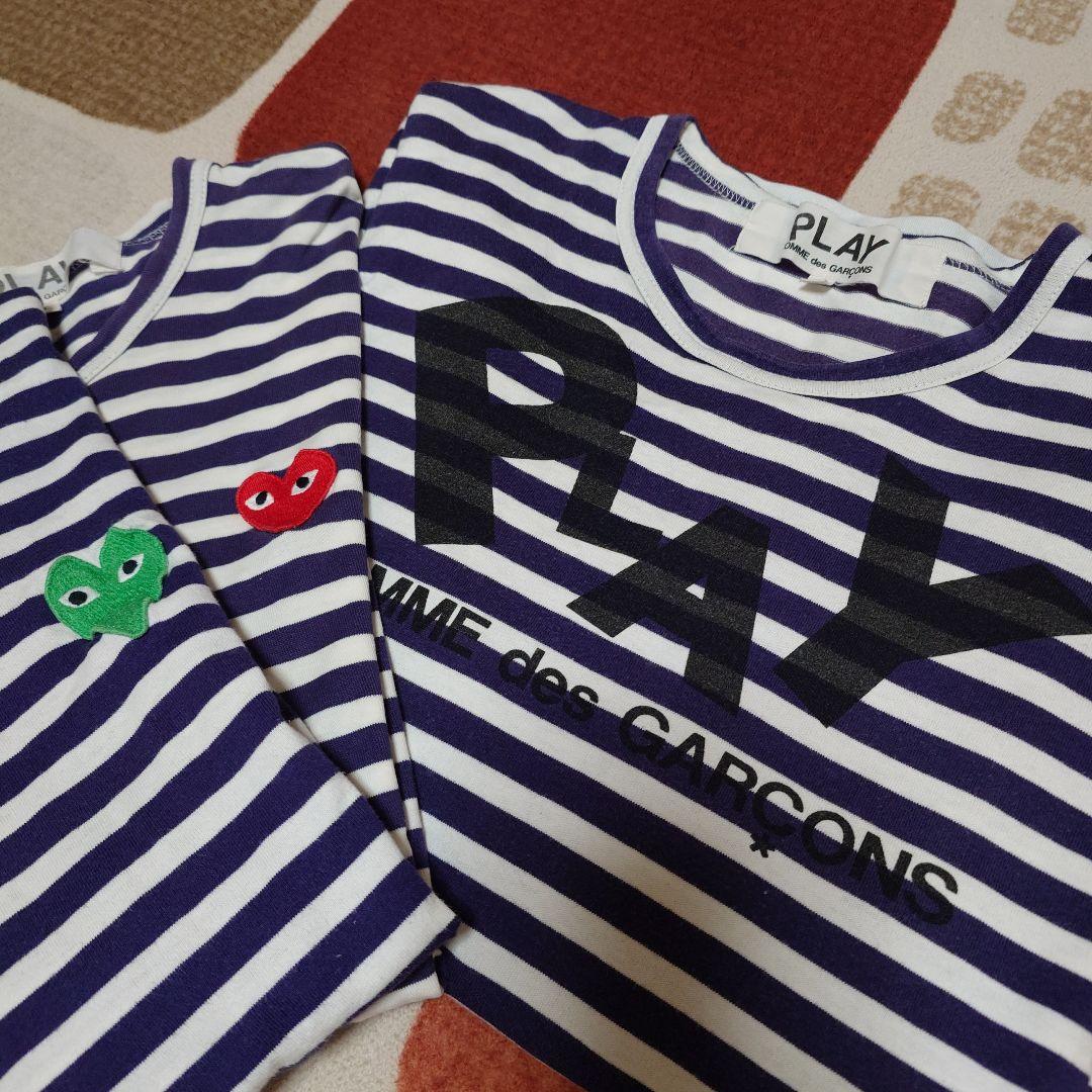 も*と様 3枚セット PLAY Comme des Garçons 長袖カットソ