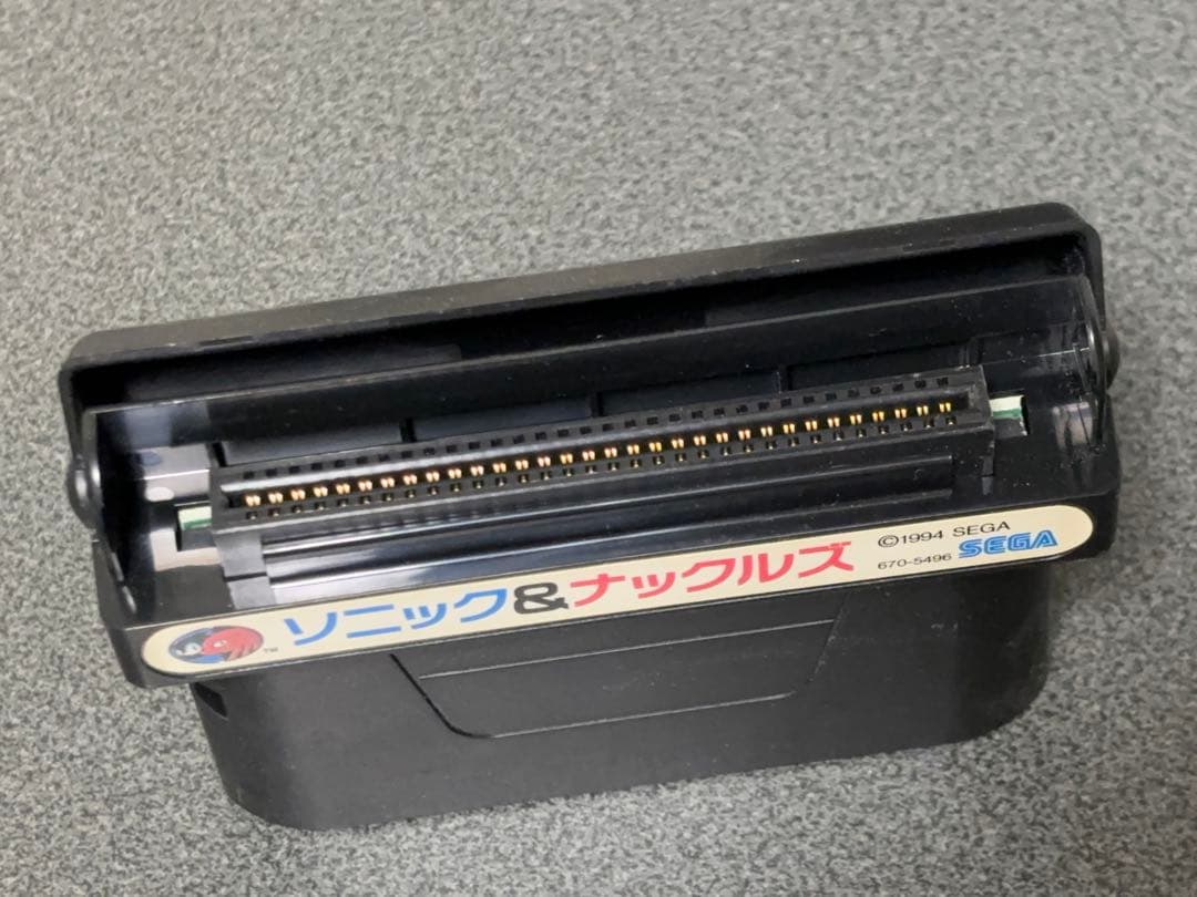 メガドライブ　ソニック&ナックルズ　カートリッジ