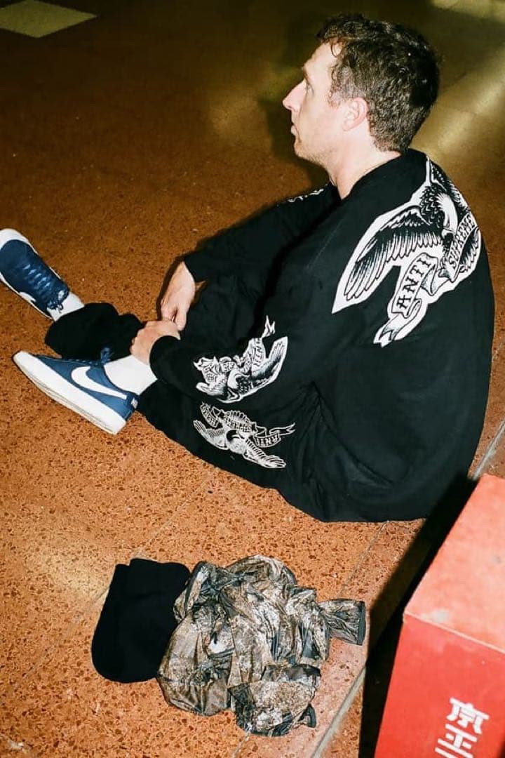 トップス Supreme / Anti Hero Eagle L/S Tee M