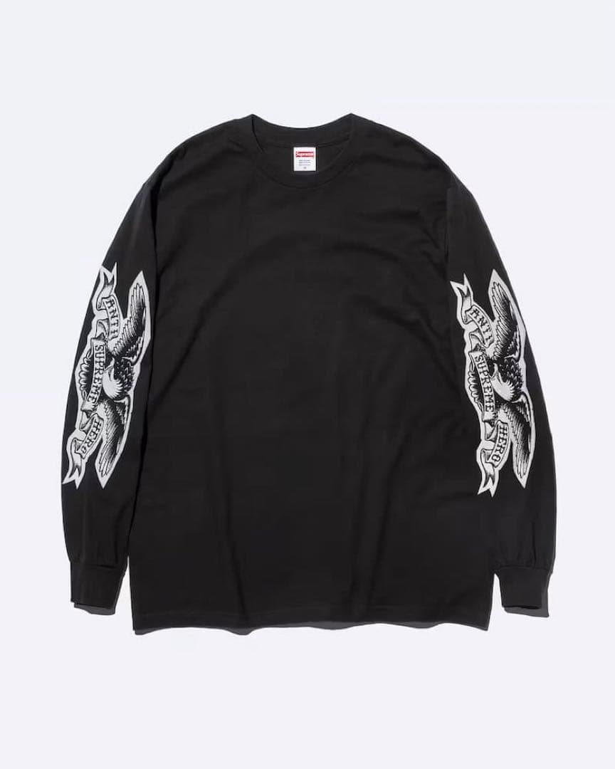 トップス Supreme / Anti Hero Eagle L/S Tee M