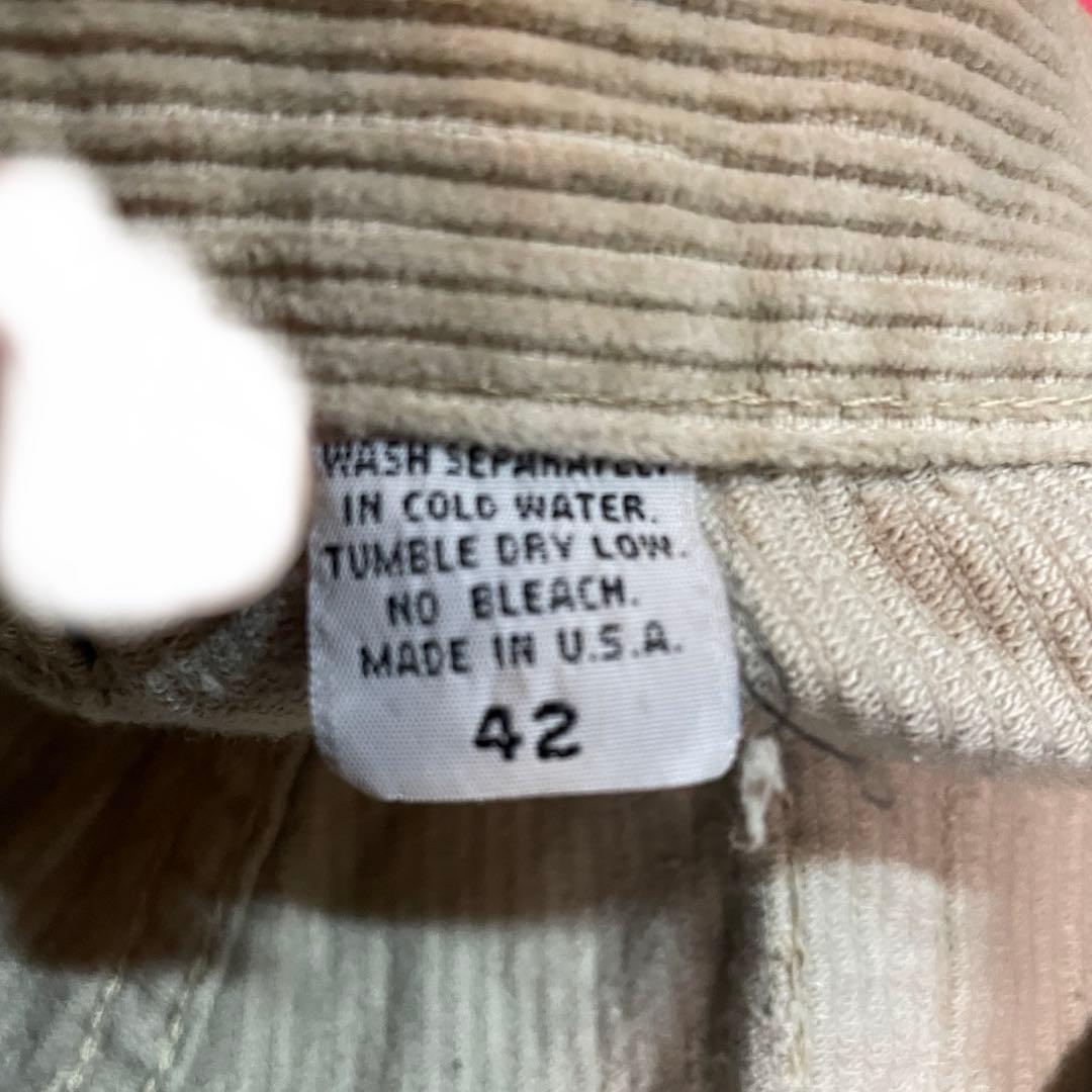 90s SOLO SEMORE USA製 コーデュロイパンツ ワイド バギー