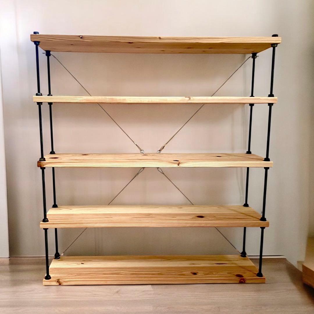 ParáCodeオーダー白木のシェルフ