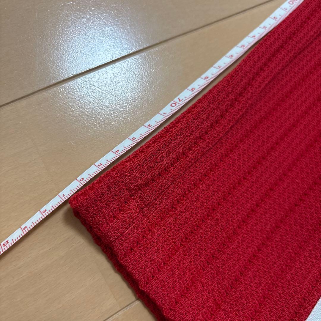 未使用【アディダス × グッチ 】ストライプ　パンツ 赤