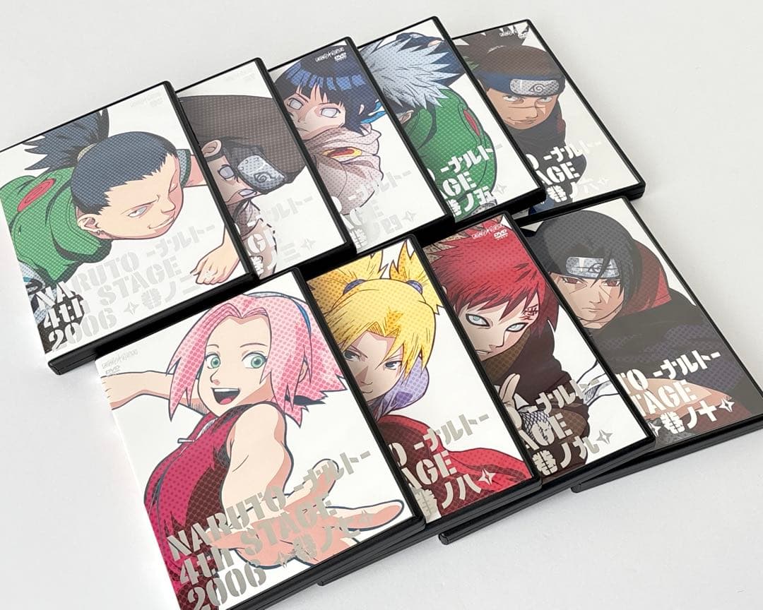 NARUTO DVD-BOX Ⅰ 〜Ⅲ 2006〈完全生産限定版〉全巻セット