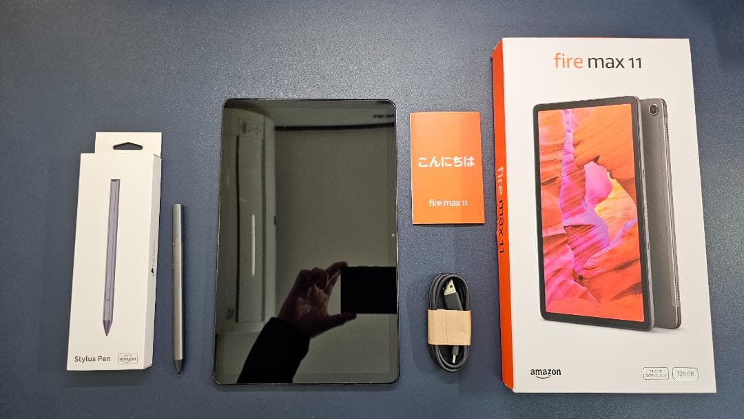 Amazon Fire Max 11 128GB Wi-Fi スタイラスペン付き