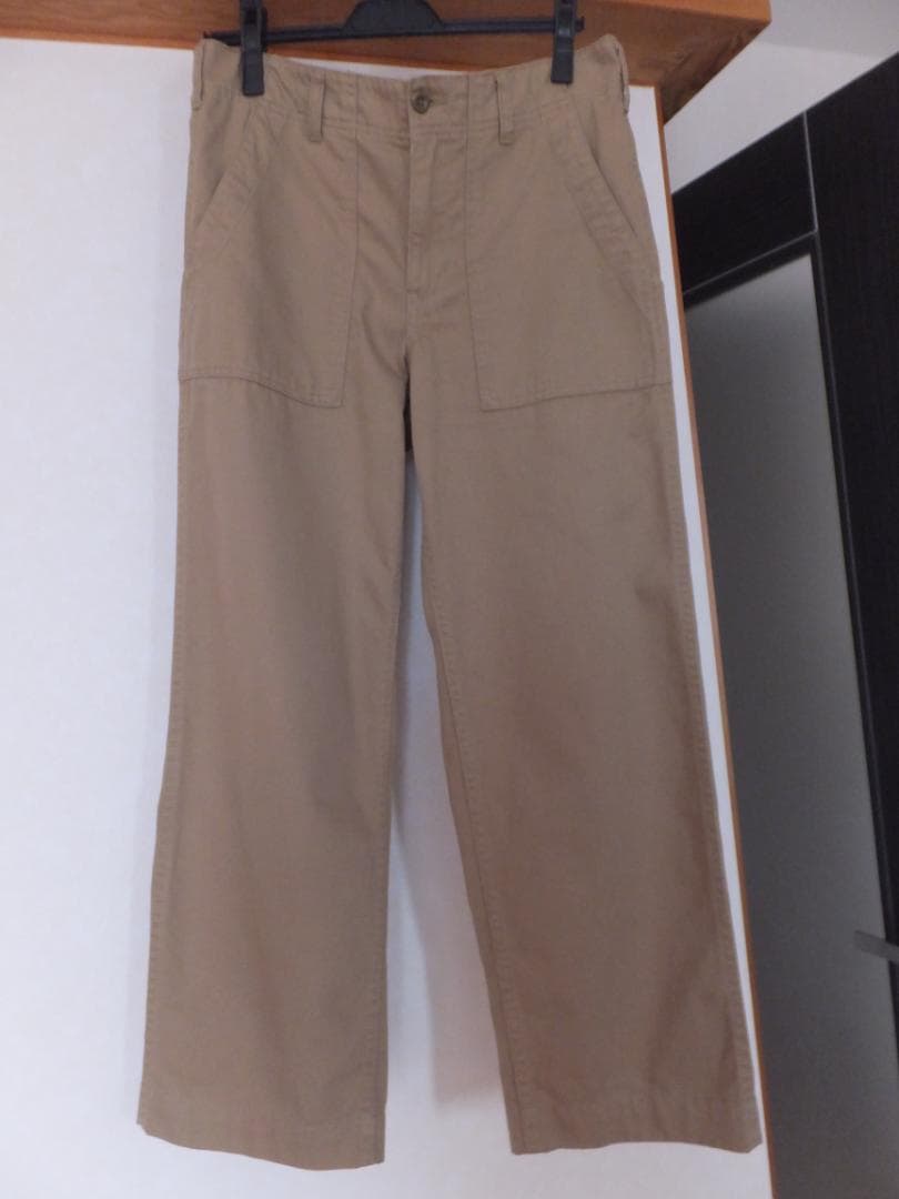 Spick and Span ルーズベイカーパンツ 38 ベージュ