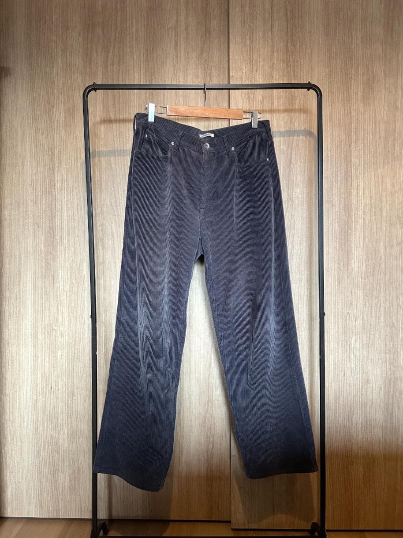 AURALEE コーデュロイ ワイドパンツ