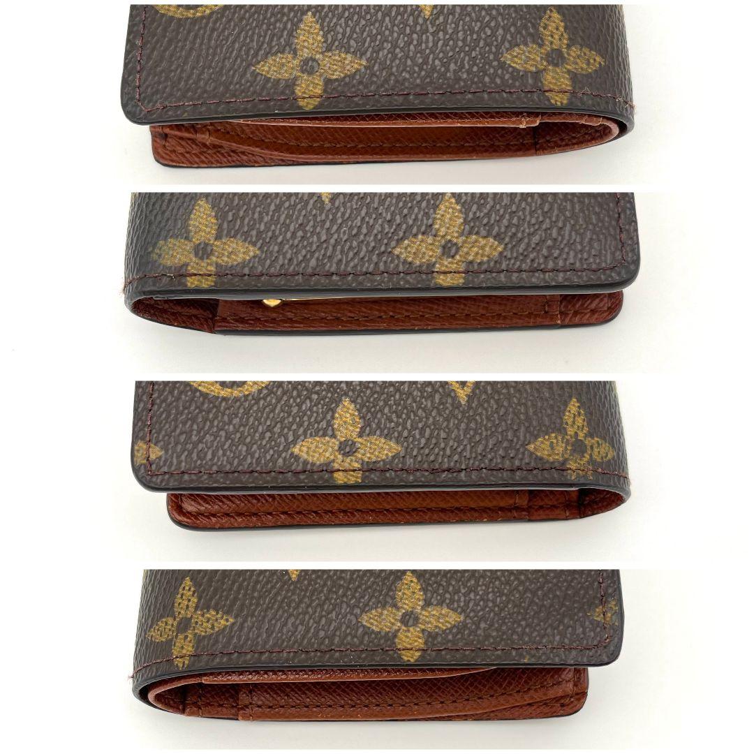 ゆささん✨ルイヴィトン モノグラム ポルトフォイユ ヴィエノワ がま口 折り財布