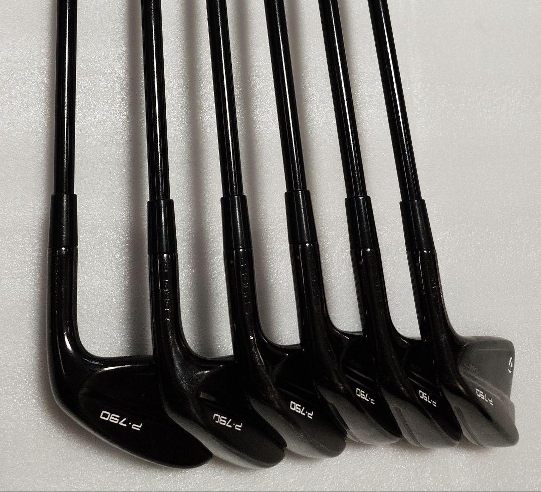 テーラーメイド P790ブラックアイアン（5-P）6本セット 限定品
