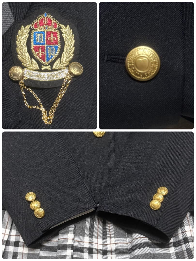 卒服　デコラピンキーズ他　卒業入学式　フォーマルセット　165B【匿名配送】