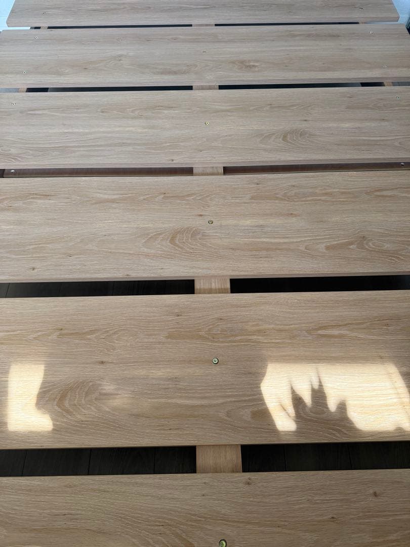 【引き取り限定　愛知県名古屋市】 LOWYA すのこベットセミダブルフレーム