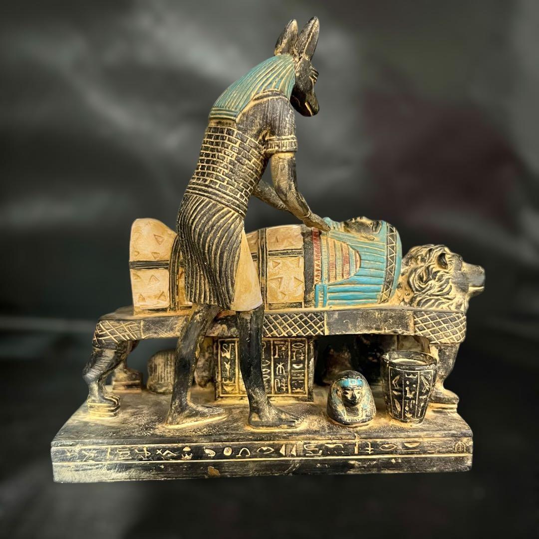 【⭐️コレクション放出】古代エジプト 死後の神アヌビス ツタンカーメン ミイラ彫像