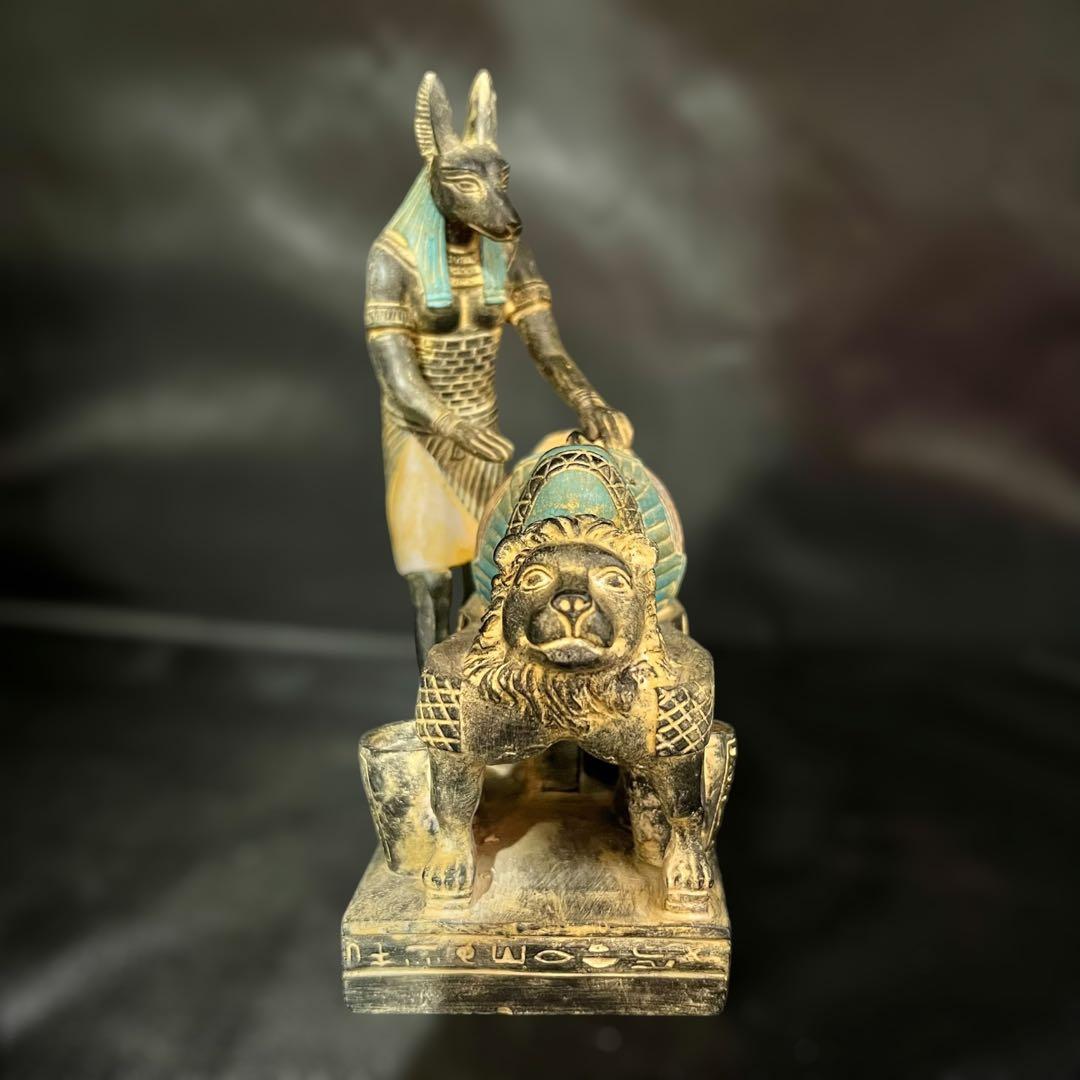 【⭐️コレクション放出】古代エジプト 死後の神アヌビス ツタンカーメン ミイラ彫像