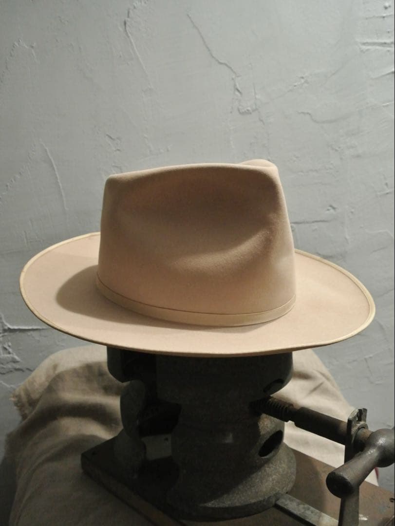 帽子 50s Vintage Stetson 3X BEAVER 3/8 59cm