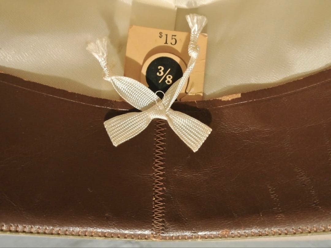 帽子 50s Vintage Stetson 3X BEAVER 3/8 59cm