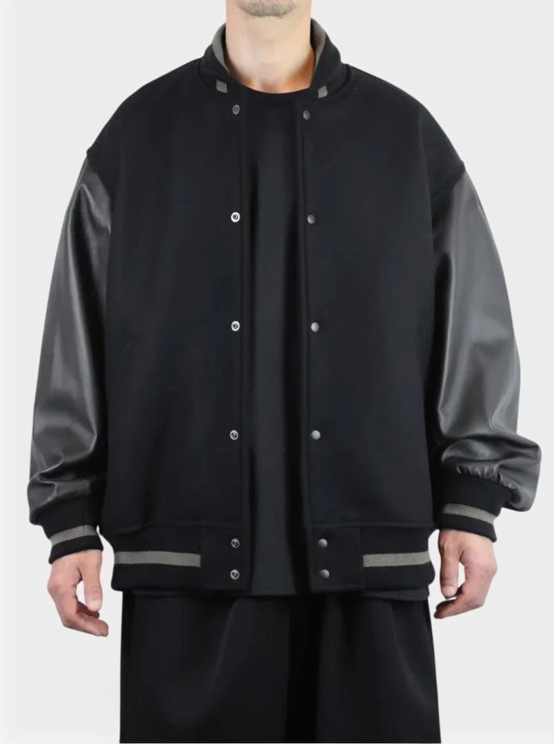 【年末値下】Graphpaper MELTON STADIUM JACKET 2