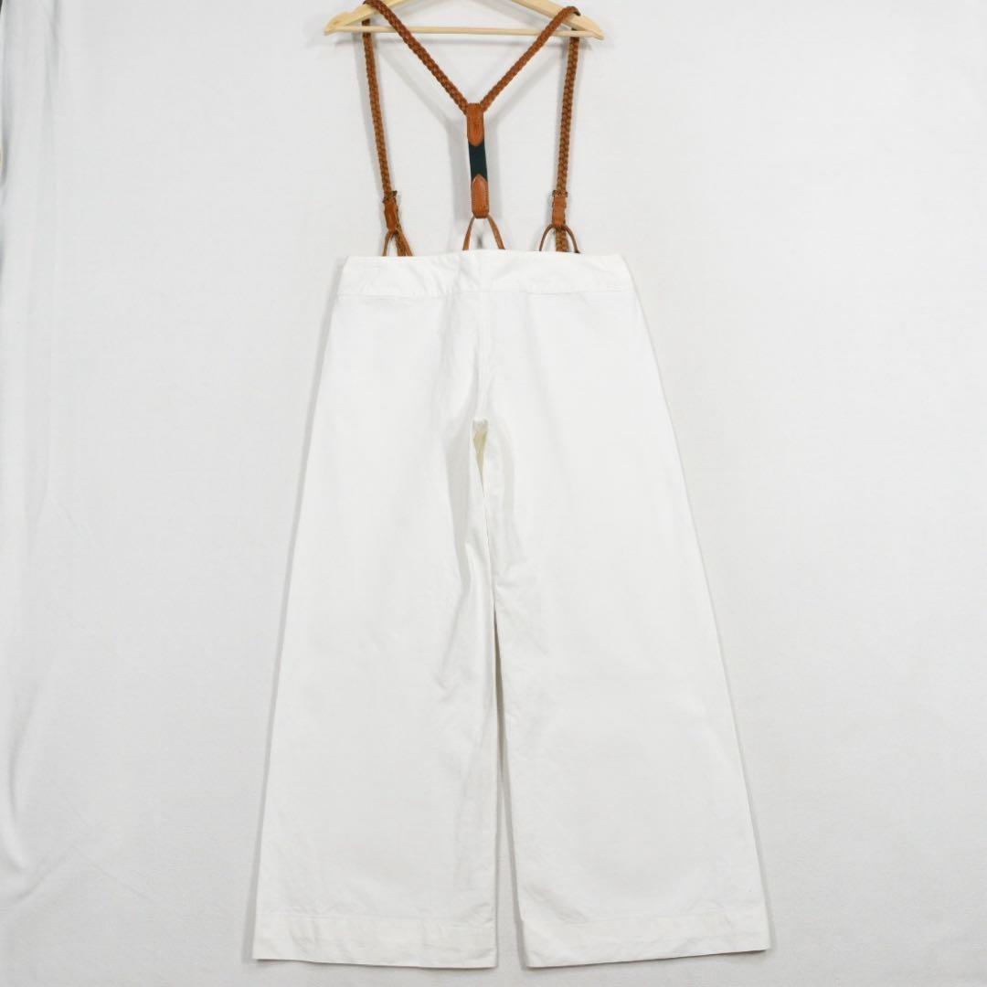 ラルフローレン サロペット　パンツ レザーサスペンダー 　(13)70-95