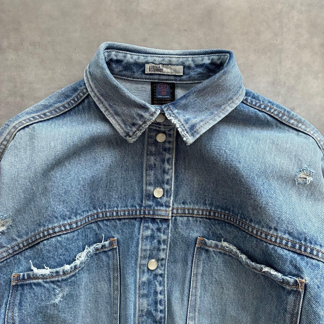 ダブル スタンダード クロージング ビッグデニムシャツジャケット