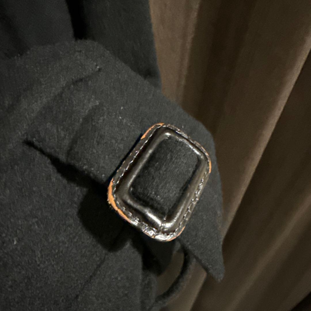 la favolaラファーボラ ラップコート ウールサキソニー ブラック 専用