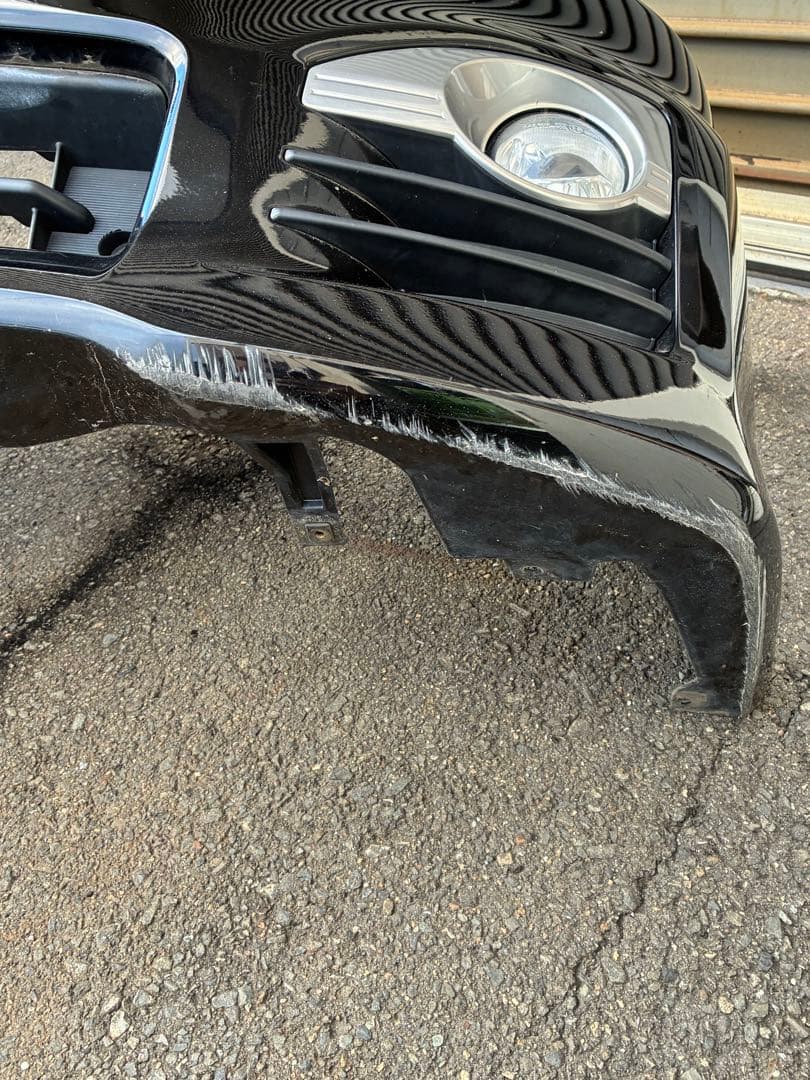 ヴォクシー 後期 ZRR70 フロントバンパー 黒