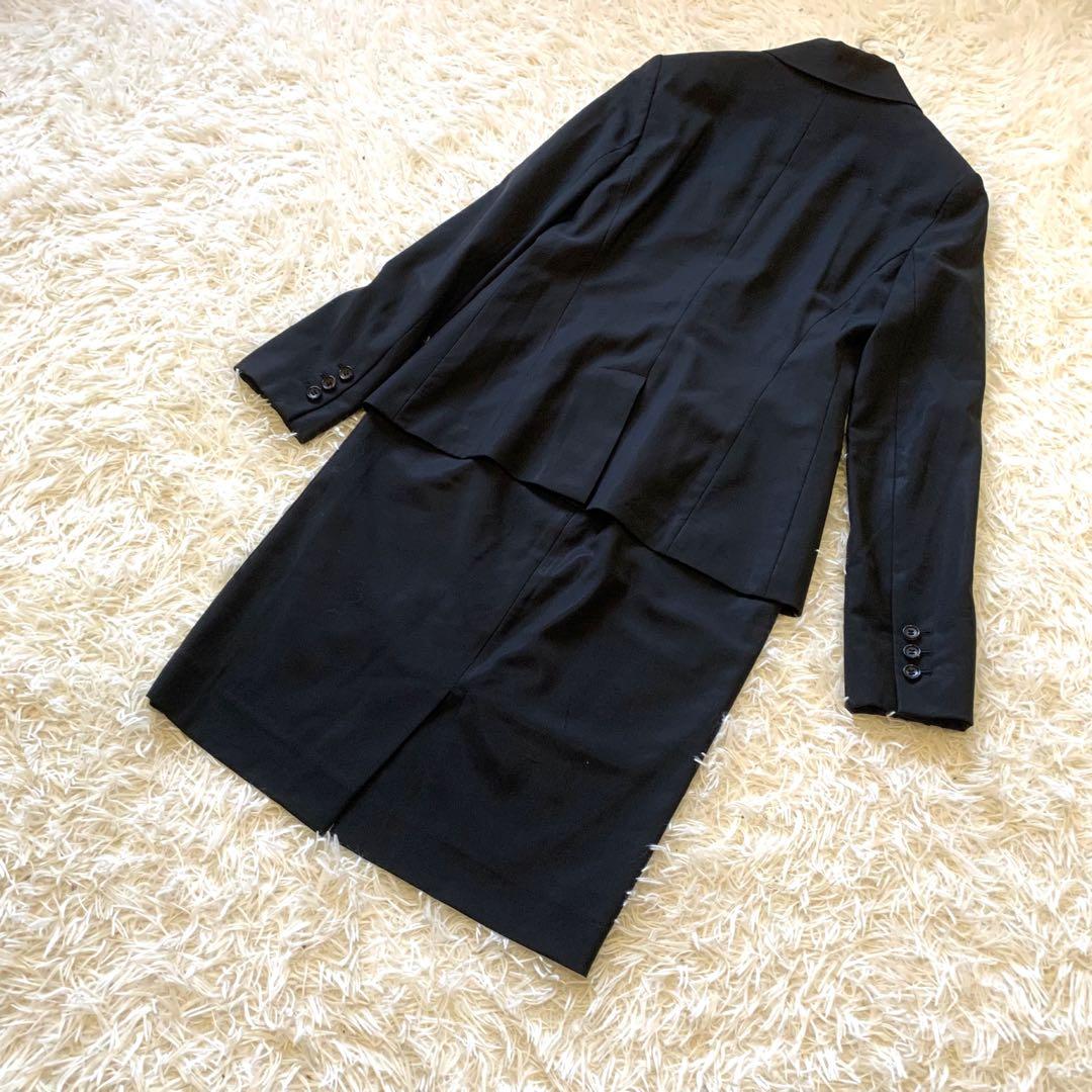 theory luxe テーラーカラースカートスーツ　セオリー　 ストレッチ