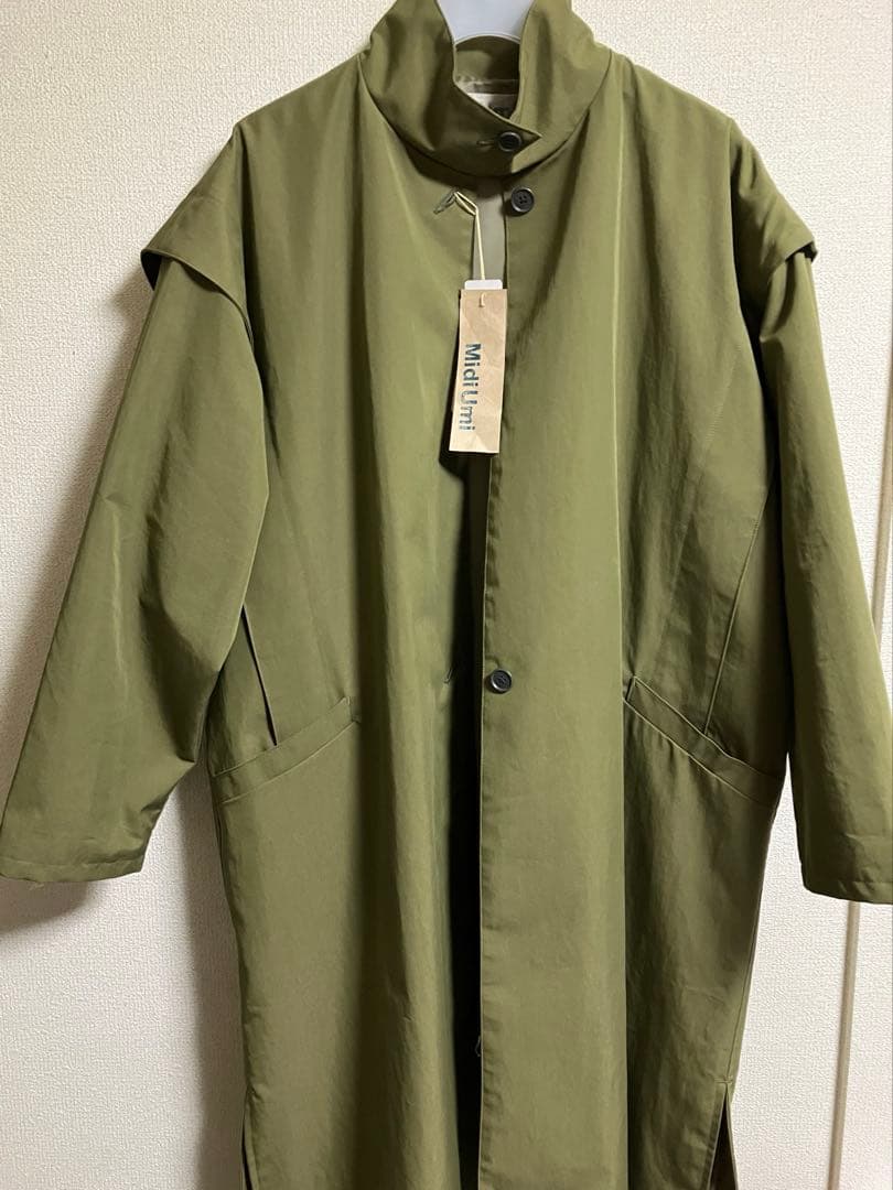 MidiUmi スタンドカラーコート