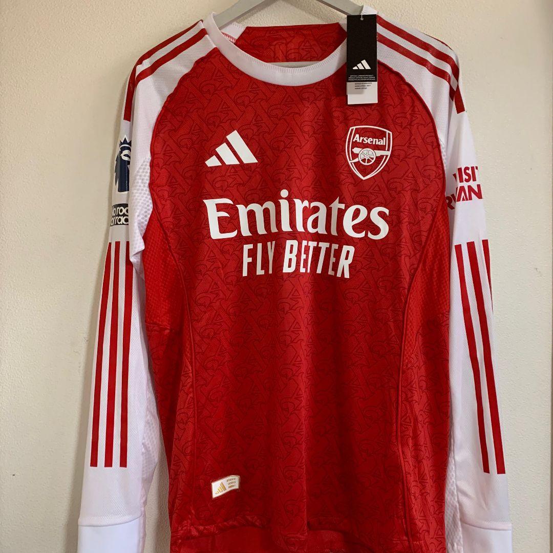 アーセナルユニフォームホーム25/26ライス長袖
