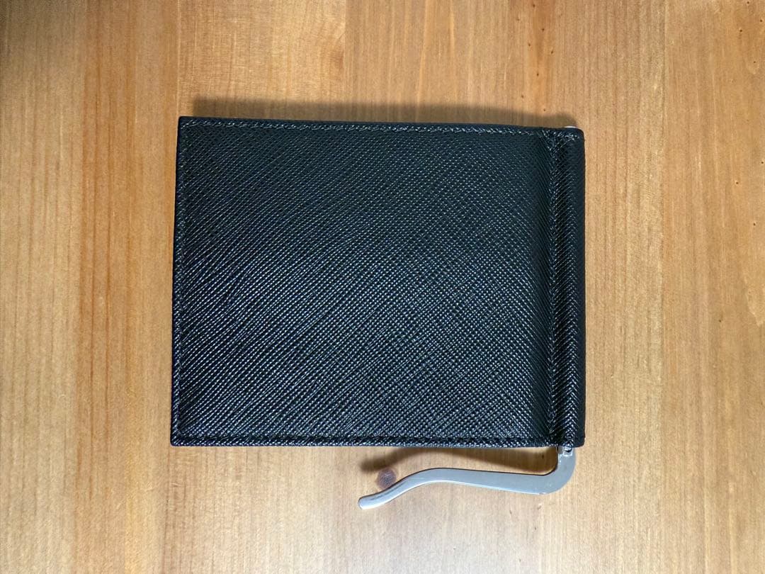 PRADA サフィアーノレザー マネークリップ