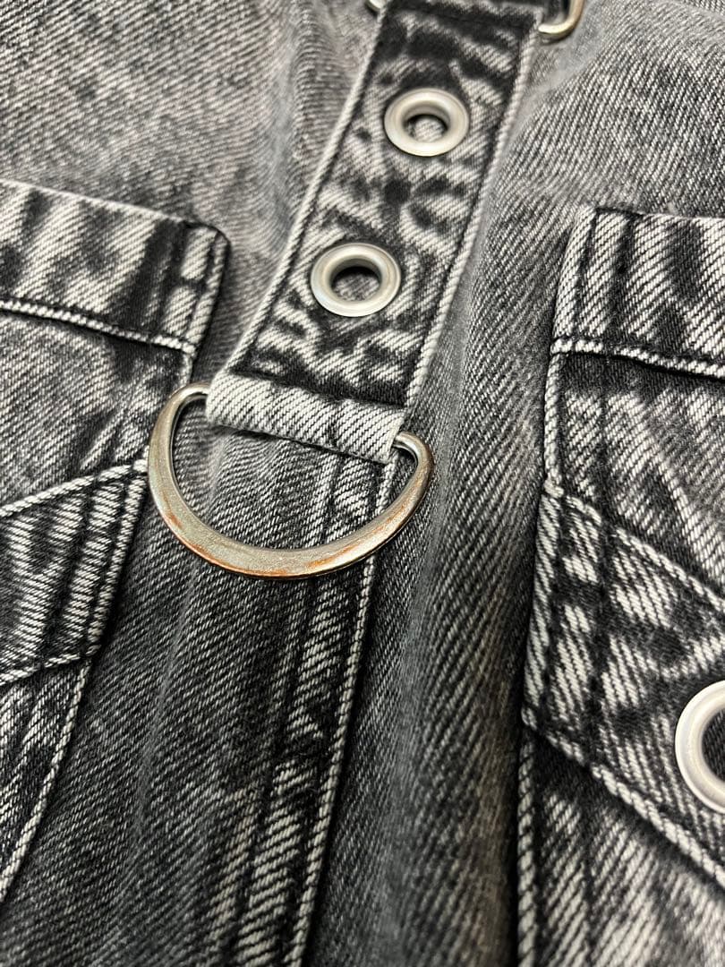 REFLEM/レフレム　2WAYワイドデニムカーゴパンツ