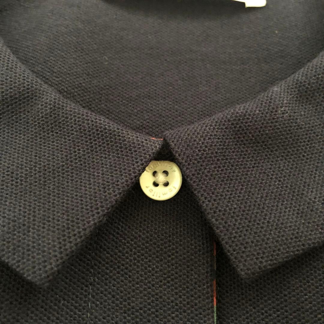 新品未使用〈familiar〉150㎝ 半袖ワンピース ネイビー