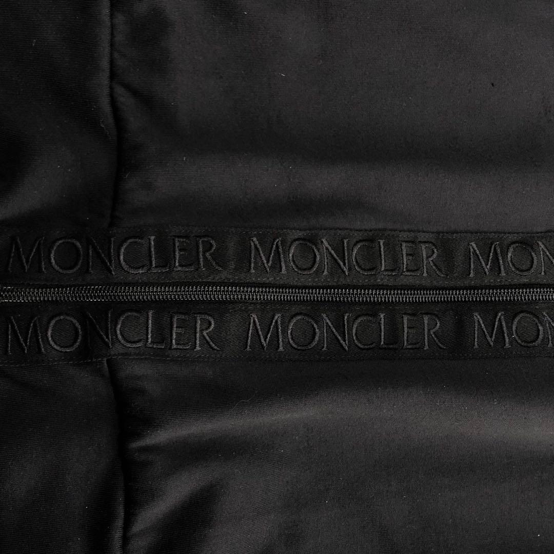 【極美品】MONCLER トラックジャケット ロゴ ブラック MASSEREAU