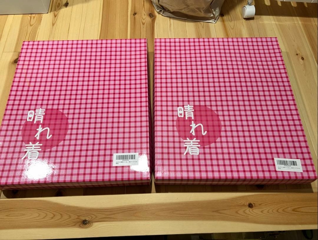 七五三 着物セットとウィッグ　ツインズセット