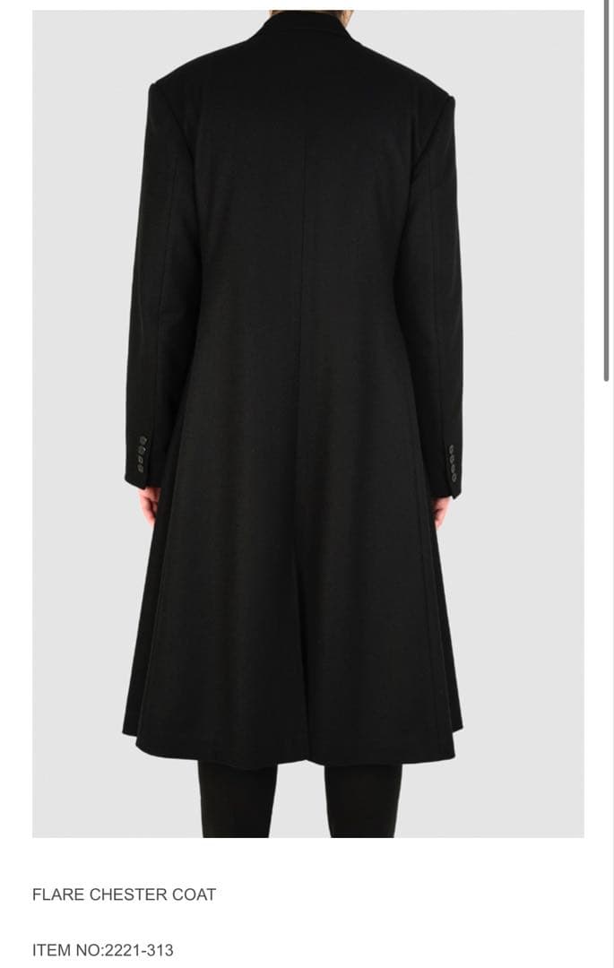 LADMUSICIAN フレアチェスターコート サイズ46