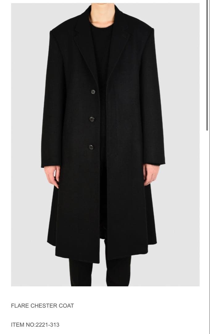 LADMUSICIAN フレアチェスターコート サイズ46