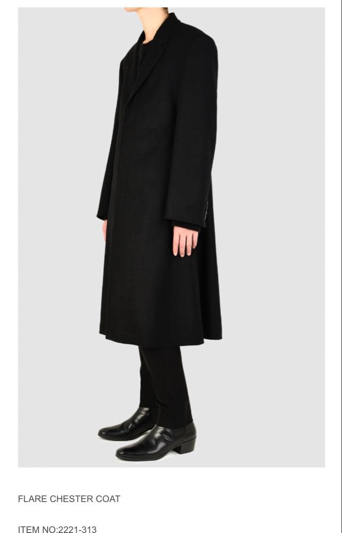 LADMUSICIAN フレアチェスターコート サイズ46