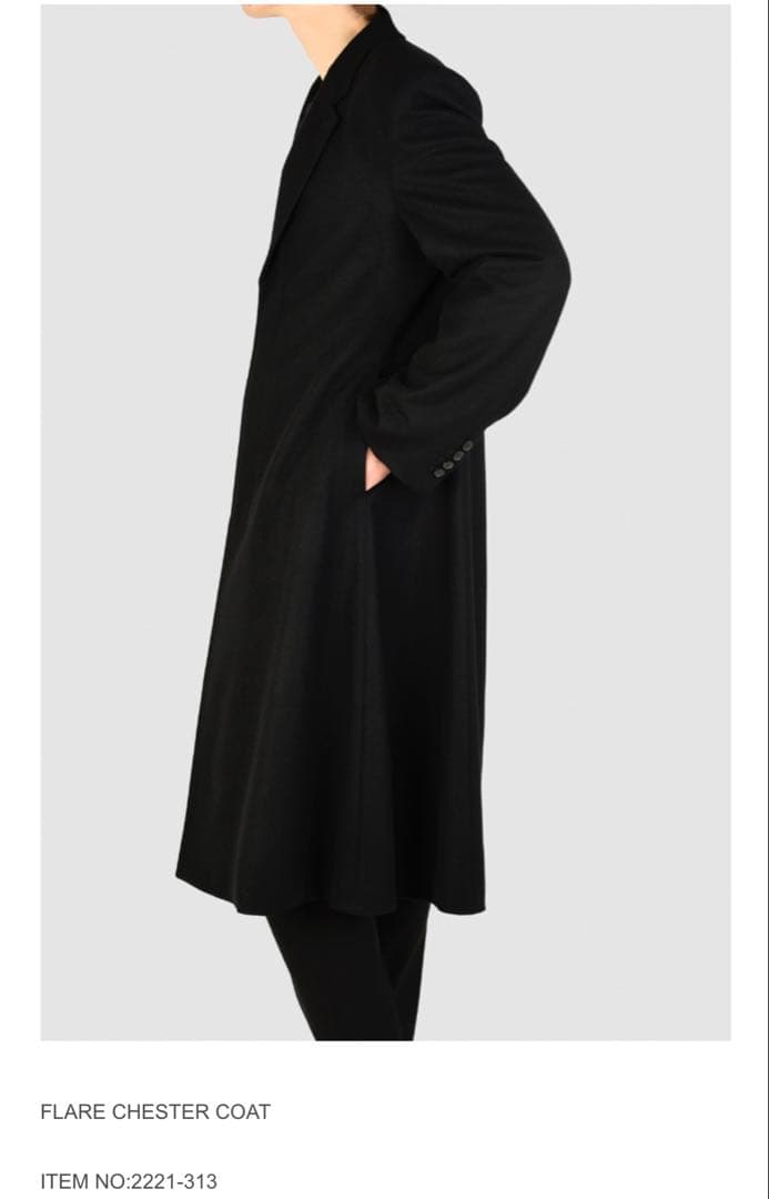 LADMUSICIAN フレアチェスターコート サイズ46