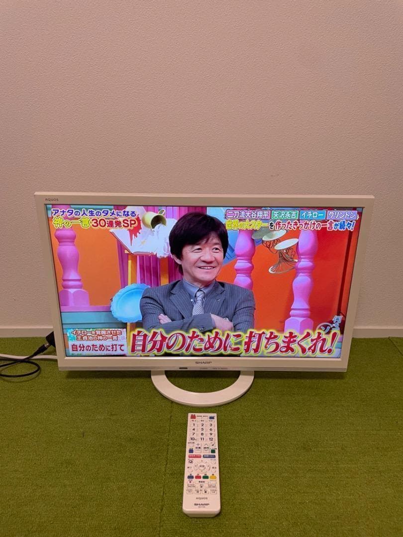 SHARP 液晶テレビ 24V型 LC-24K30 外付けHDD対応