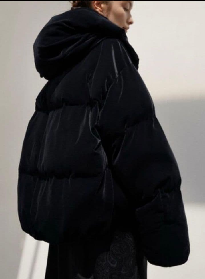 Ray BEAMS RBS 中綿ダウンジャケット ベロア